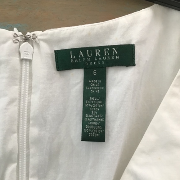 Ralph Lauren white summer dress - Picture 3 of 8